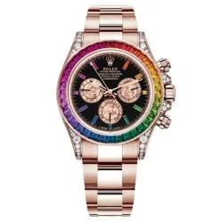 Золотые часы Rolex Cosmograph Daytona Rainbow 116595RBOW