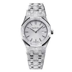 Часы Audemars Piguet Royal Oak 33mm Frosted Gold Ladies 010612