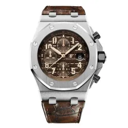Часы Audemars Piguet Royal Oak Offshore Chronograph Havana Brown SIHH 2018 010915