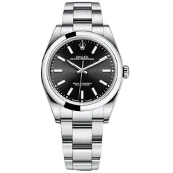 Часы Rolex Oyster Perpetual 39mm Black Dial 2018 114300 021402