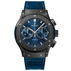 Часы Hublot Classic Fusion Chronograph Ceramic Blue 42mm 030256