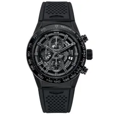 Часы TAG Heuer Carrera Calibre 01 Automatic Chronograph 45 мм CAR2A90.FT6071 210428