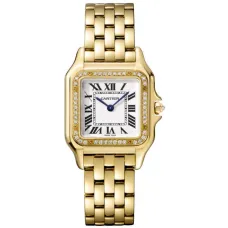 Часы Cartier Panthere de Cartier Medium model, yellow gold, diamonds WJPN0016 060422