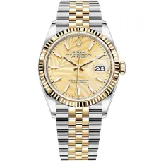 Часы Rolex Datejust 36 Yellow Rolesor Jubilee bracelet 126233-0037 020368