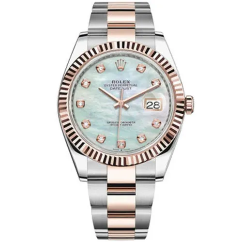 Часы Rolex Datejust 41 126331 White mother-of-pearl set with diamonds 0204115
